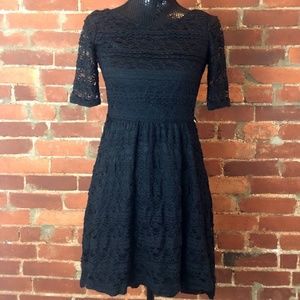 Lace Black Dress